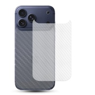 Película Protetora Traseira iPhone 17 Pro Matte Carbon Fiber - Kit com 2 - imagem 2
