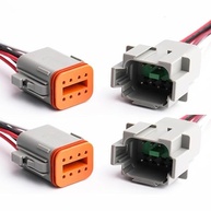 Conector Deutsch DT 8 Pinos à Prova d'Água (2 Unidades) - Ideal para Carros, Caminhões e Barcos - imagem 2