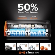 Compressor de Ar Portátil Digital 200 PSI: Inflador de Pneu Sem Fio com Luz LED e Desligamento Automático - imagem 4