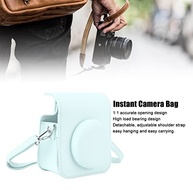 Estojo Protetor Premium para Câmera Instantânea Mini 12 | Couro PU, Alça Ajustável e Design Fofo - imagem 4