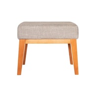 Puff Banqueta em Madeira Maciça Estofada - Conforto e Estilo para Seus Ambientes - imagem 1