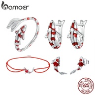 Pulseira e Brincos Bamoer: Prata 925 e Amizade - imagem 1