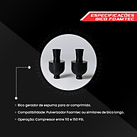 Foamtec Original: Espuma Profissional com Pulverizador - imagem 1