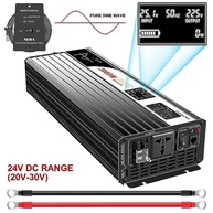 Inversor de Energia Solar Xijia 3000W Onda Senoidal Pura 24V DC para 220V AC - Potência Confiável para Sua Casa e Aventuras - imagem 3