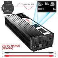 Inversor de Potência XIJIA 3000W Onda Senoidal Pura 24V para 220V - Energia Confiável para Carro e Acampamento - imagem 3
