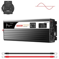 Inversor de Potência XIJIA 3000W Onda Senoidal Pura 24V para 220V - Energia Confiável para Carro e Acampamento - imagem 1
