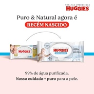 Huggies Pure Care Lenços Umedecidos Recém-Nascido Sem Fragrância 6 x 48 Un - imagem 3