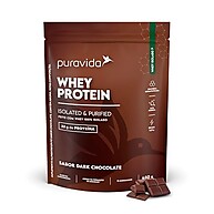 Whey Isolado Puravida Dark Chocolate 450g: Puro Sabor e Proteína - imagem 2