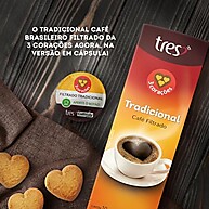 Café Filtrado 3 Corações TRES: Sabor Puro em Cápsulas - imagem 4