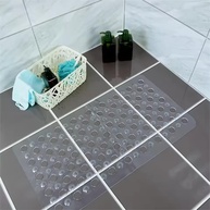 Tapete de Banheiro Box Antiderrapante com Ventosas - Segurança e Conforto em PVC Antimofo - imagem 5
