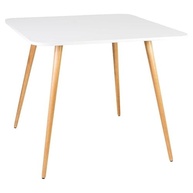 Mesa de Jantar Quadrada Sofia 90cm em MDF - Design Moderno para Cozinha e Sala de Jantar - imagem 4