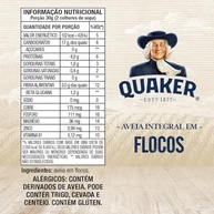 Aveia Em Flocos Regulares Quaker Caixa 165G - imagem 3