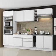 Paneleiro Madesa Emilly 2 Portas Rustic - Organize sua Cozinha com Estilo e Qualidade - imagem 3