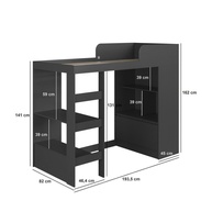 Cama Multifuncional Solteiro Amsterdam: Otimize o Quarto! - imagem 2