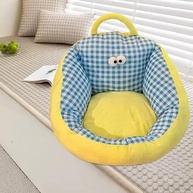 Almofada Infantil Decorativa Azul L - Conforto Macio e Estilo para Sofás e Quartos - imagem 3