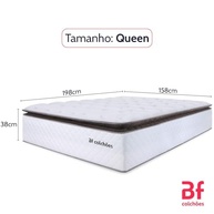 Colchão Queen com Molas Ensacadas e Pillow Top Conforto Premium 158x198cm - imagem 3