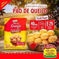 KiSabor Mistura Para Pão De Queijo Kisabor 250 Gramas - imagem 3
