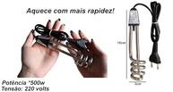 Ebulidor Aquecedor Rabo Quente eletrico 500w 220 volts - imagem 3
