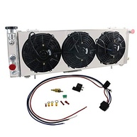 Radiador de Alumínio ALLOYWORKS para Jeep Cherokee XJ 4.0L & Comanche (1991-2001) - Performance Off Road com Ventoinhas e Relé - imagem 4
