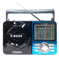 Caixa de Som Portátil Lelong LE-616 Retro Rádio AM/FM - Azul: Estilo e Som em Qualquer Lugar! - imagem 1