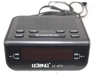 Rádio Relógio Lelong LE-671: Despertar Moderno com Estilo e Praticidade - imagem 3