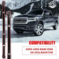 Barra Panhard Ajustável Traseira 0-10cm para Ram 1500 (2009-2023) e Jeep Gladiator JT (2020-2024) - imagem 4