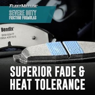 Pastilhas de Freio Bendix Fleet Metlok MKD2223FM Semi-Metálicas para Ram 2500/3500/4000 - imagem 4