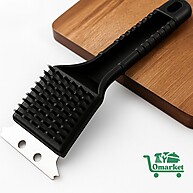 Escova Limpa Grelha com Cerdas de Aço – Limpeza Fácil e Rápida - imagem 1