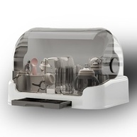 Organizador de Mamadeiras com Secagem Rápida - Rack Portátil com Tampa, Ideal para Cozinha e Armário - imagem 5