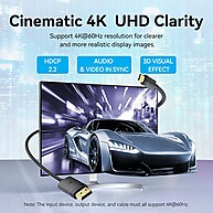 Vention USB-C para DisplayPort 4K 60Hz – Conexão UHD Simples e Rápida - imagem 2