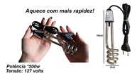 Aquecedor de Água Ebulidor Rabo Quente 220V 500W - Rápido, Econômico e Seguro - imagem 5