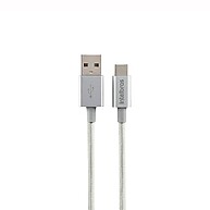 Cabo USB para USB-C 1,5m Branco – Resistente e Rápido - imagem 2