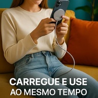Carregador Magnético Sem Fio 20W Qi: Carregamento Rápido e Seguro para seu Smartphone - imagem 5