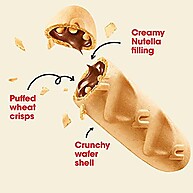 Nutella B-ready: Wafer Crocante com Creme 10 Unidades - imagem 4