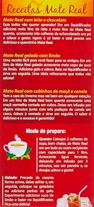 CHÁS REAL Cha Mate Real Natural 100 Gramas - imagem 3