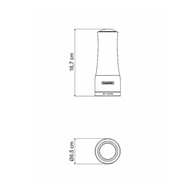 Moedor para Sal ou Pimenta Tramontina Realce Transparente - Acrílico com Regulagem de Grão - imagem 4