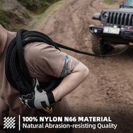 Corda de Recuperação Cinética 48000Lbs + Manilhas Macias - Libere Seu 4x4 Off-Road! - imagem 5