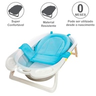 Rede de Proteção para Banheira de Bebê Toki Baby Azul - Segurança e Conforto no Banho - imagem 4
