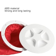 Acesso ao Convés Tbest 4" Redondo: Escotilha Prova de Impacto com Bolsa de Ferramentas para Iates e Barcos (Branco) - imagem 4