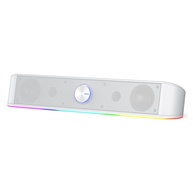 Soundbar Gamer Redragon Adiemus GS560W Branco: Som Imersivo e RGB para Sua Setup! - imagem 1
