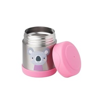 Pote Térmico Coala Cinza/Rosa - Mantenha Sua Refeição Fresca ou Quente por Mais Tempo - imagem 5