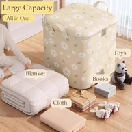 Sacola de Armazenamento 180L com Alça Reforçada - Organize Roupas, Cobertores e Brinquedos com Estilo - imagem 5