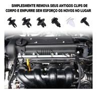 Kit 100 Presilhas e Grampos Universais para Parabarro e Parachoque - Fixação Automotiva Reforçada - imagem 5