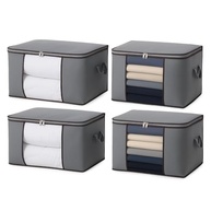 Kit com 4 Caixas Organizadoras Reforçadas com Visor Transparente - Ideal para Closet e Viagens - imagem 2