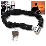 Cadeado Corrente Reforçado para Moto e Bicicleta - 90cm Anti Furto com 2 Chaves - imagem 3