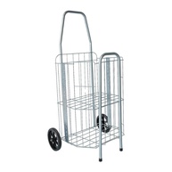 Carrinho de Feira Dobrável Reforçado 60kg - Compacto e Ágil para Compras - imagem 1