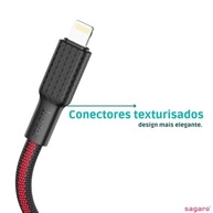 Cabo Lightning Reforçado para iPhone 5 ao 14: Carregamento Rápido e Durabilidade Garantida - imagem 4