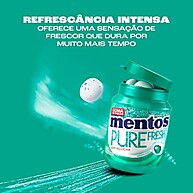 Mentos Pure Fresh Wintergreen: Chiclete Sem Açúcar Refrescante - imagem 4