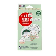 Likluc Xô Febre - Compressas Refrescantes para Alívio Natural da Febre e Dores - imagem 2