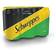 Schweppes Citrus Original 350ml: Pack 6 Latas Refrescantes - imagem 1